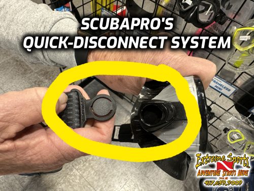 Scubapro comfort strap disconnected
